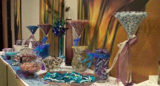 Blue & Purple Silver Package Candy Bar